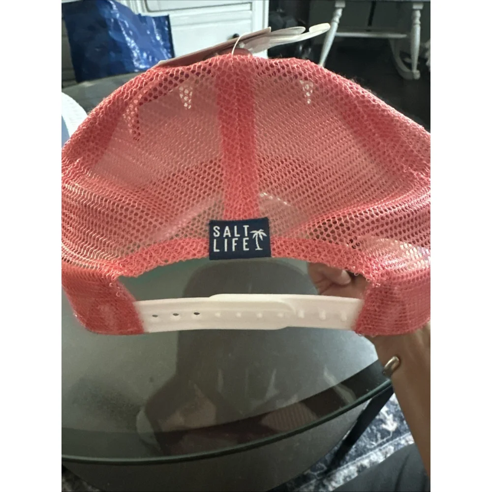 NWT Salt Life - Women’s Coral Baseball Cap Hat Snap Back